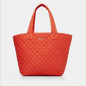 MZ WALLACE MEDIUM METRO TOTE IN MARIGOLD